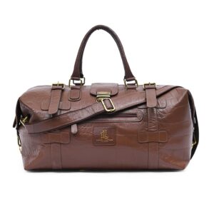 Leather Duffle Bag, Travel Bag